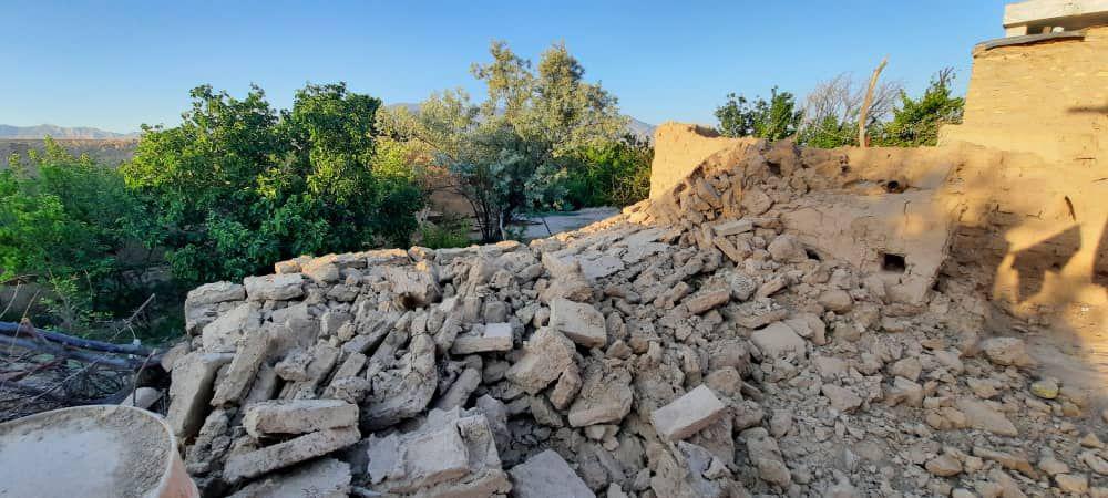 زلزله در خراسان شمالی 14 مصدوم برجا گذاشت و 35 منزل را تخریب کرد,